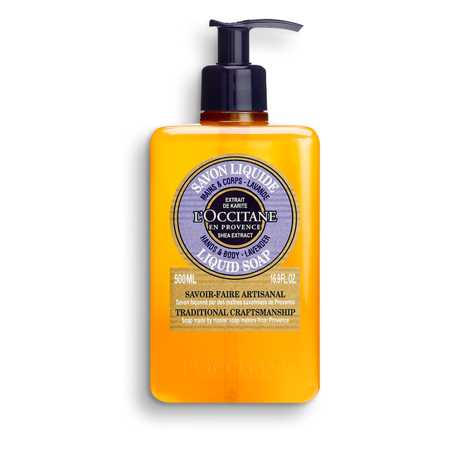 Shea Lavender Liquid Soap 500ml
