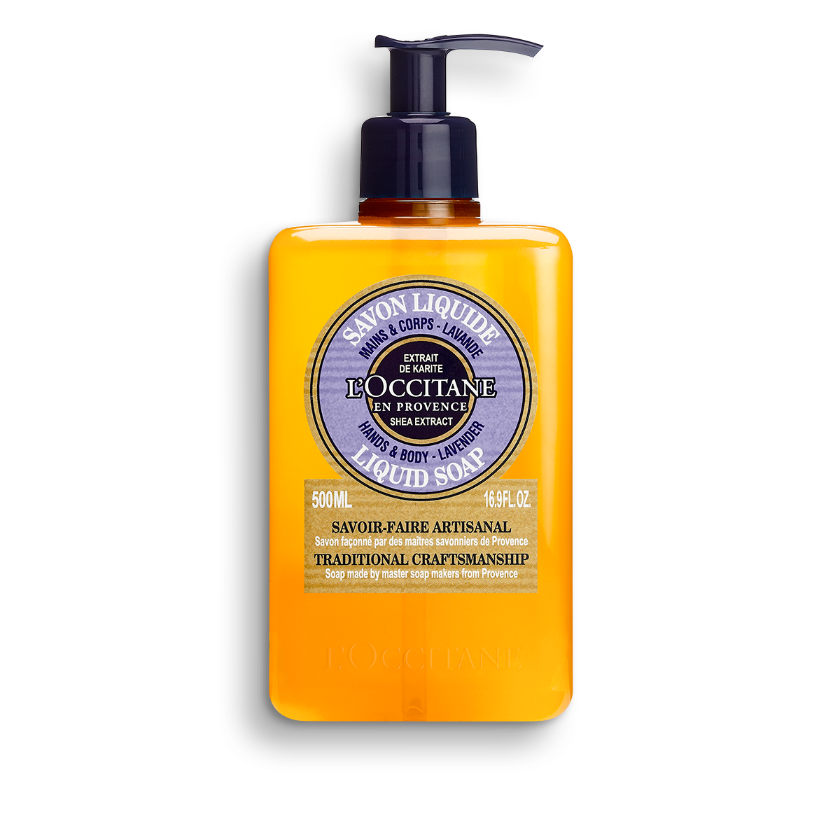 Shea Lavender Liquid Soap 500ml