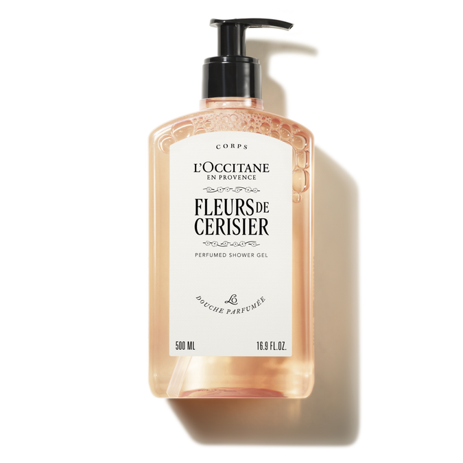 Fleurs de Cerisier perfumed shower gel