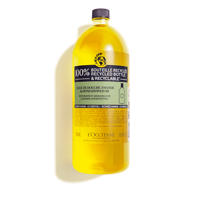 Almond Shower Oil Eco Refill 500ml