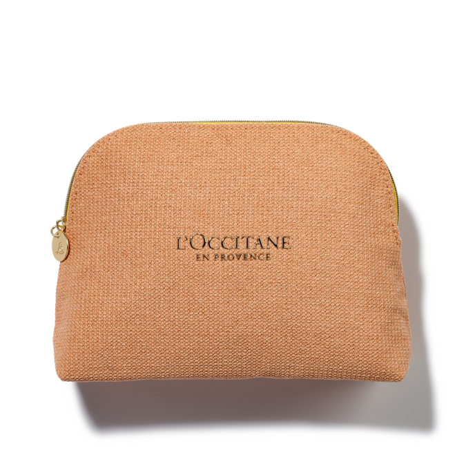 Holiday 2025 CRM Pouch Beige kosmetichka