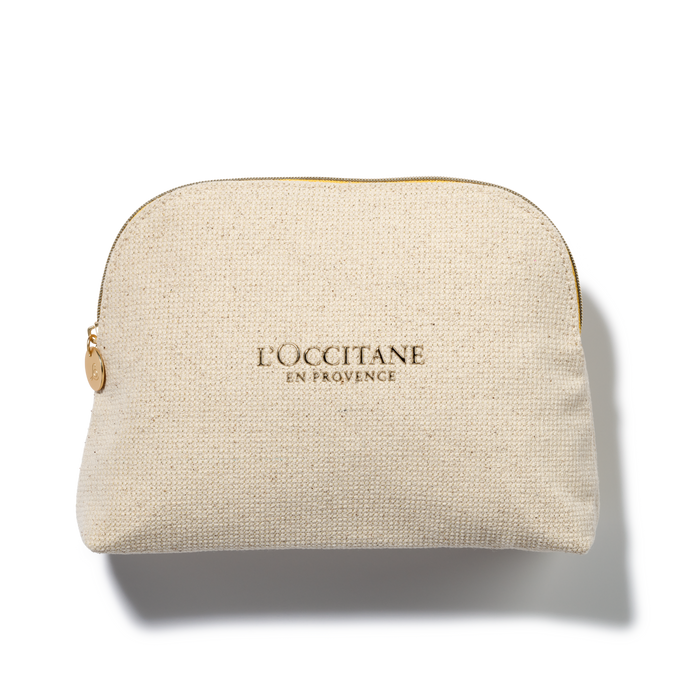 Holiday 2025 CRM Pouch White kosmetichka