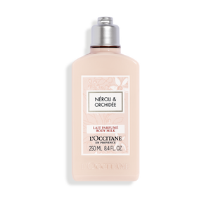 Bədən üçün süd Neroli və Səhləb çiçəyi